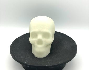 Glow in the Dark Skull, Spooky Halloween Home Decor