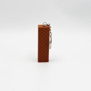 Nutty Buddy Little Debbie Nyckelring Rolig Snack-tema Tillbehör Unik Gåva för Dessertälskare Kompakt och Lätt Nyckelring