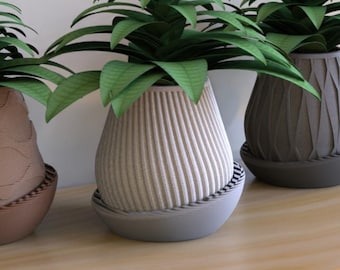 Minimal Planter 1 Modern Succulent Pot Sleek and Stylish Plant Holder Perfect for Home Office Decor or Gift for Plant Lovers