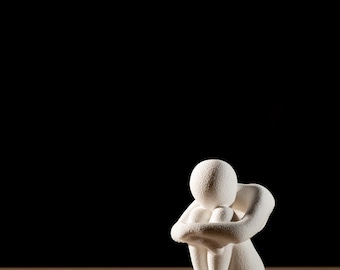 NObody Introspection V2 Emotional Minimalist Sculpture