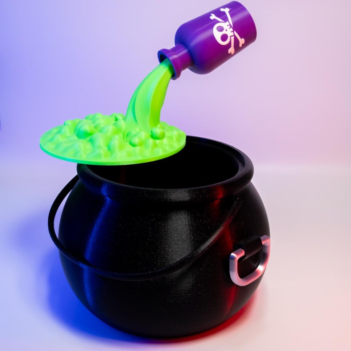 Poisoned Cauldron Candy Container Spooky Halloween Decor Unique Candy ...