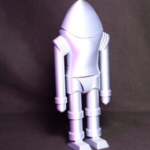Earth vs. the Flying Saucers Robot Sci-Fi Decor Retro Collectible Robot Unique Gift for Sci-Fi Fans Classic Movie Memorabilia Vintage Robot
