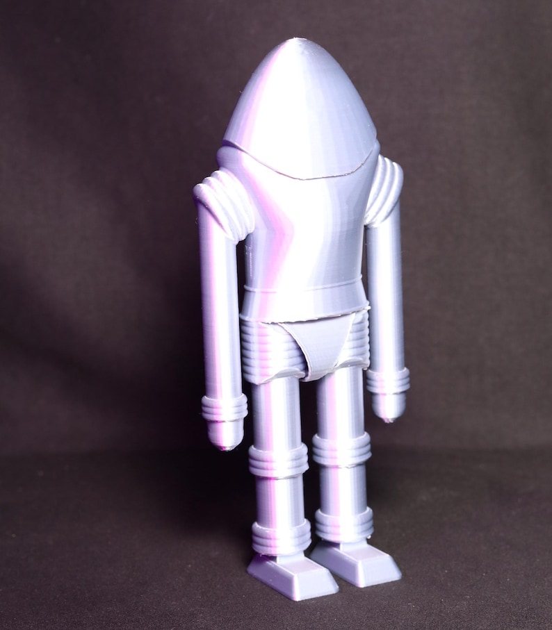 Earth vs. the Flying Saucers Robot Sci-Fi Decor Retro Collectible Robot Unique Gift for Sci-Fi Fans Classic Movie Memorabilia Vintage Robot