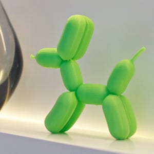 Balloon Dog Sculpture Balloon Animal Statue Modern Home Decor Pop Art Inspired Gift