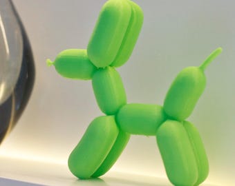 Ballonghundskulptur Ballongdjursstaty Modern heminredning Popkonstinspirerad gåva