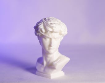 David Statue Replica: Marble Renaissance Sculpture, Classic Home Decor