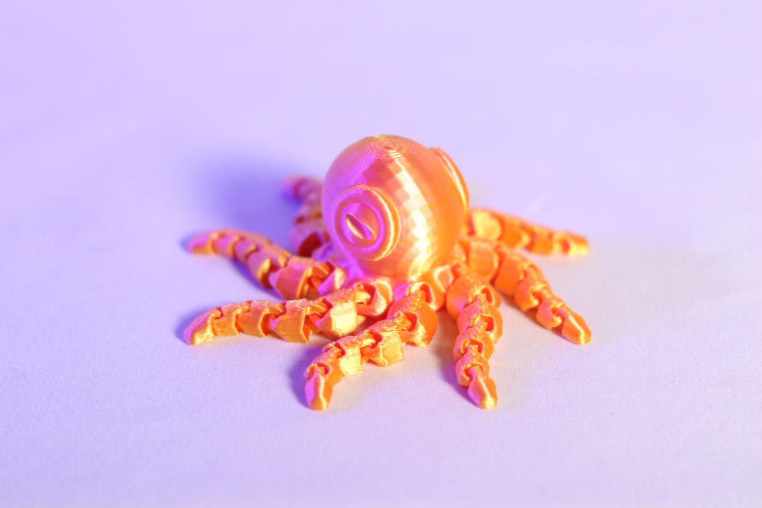 Flexible Octopus Toy Sensory Fidget Toy Stress Relief Desk Accessory - Etsy