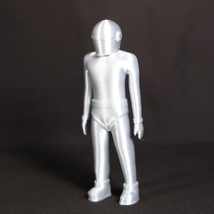 Gort From The Day the Earth Stood Still 3-D printed Gort The Robot Sci-Fi Robot Klaatu Barada Nikto Robot