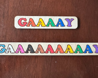 Very Gay or Very Very Gay Sign/Magnet