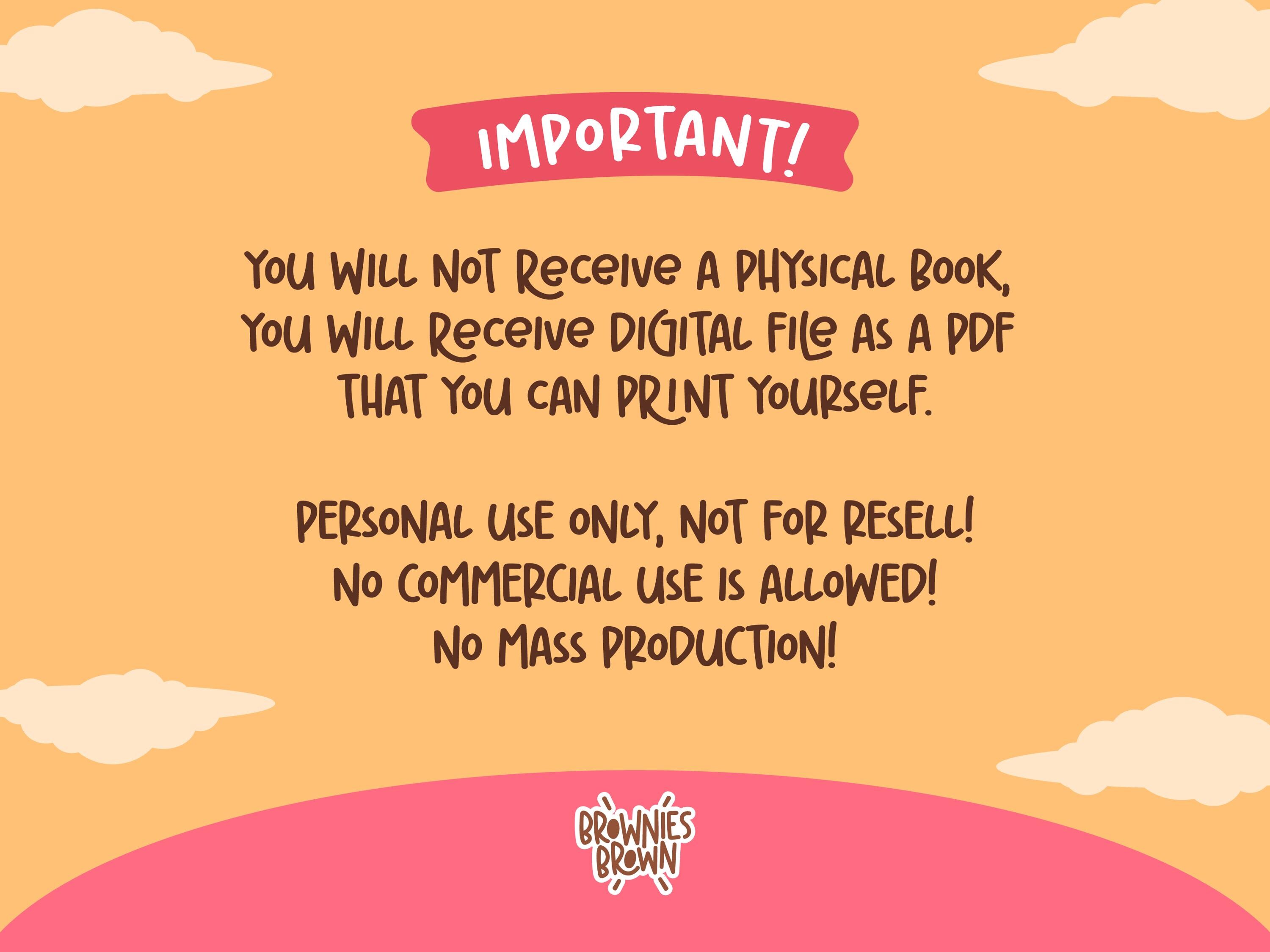 Cute Adorable Kawaii Coloring Book, Printable Instant Digital Download ...