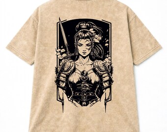 Lady Samurai Unisex Oversize T-shirt