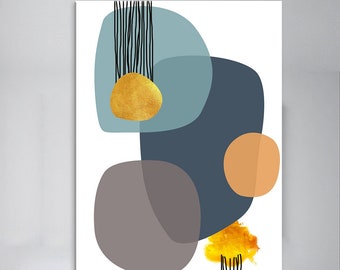 Abstract Artistic Painting, Wall Art Canvas Prints, Modern Home Living Room, Home Decor, Wall Art, Abstract Fractal Home Decor Wall Art