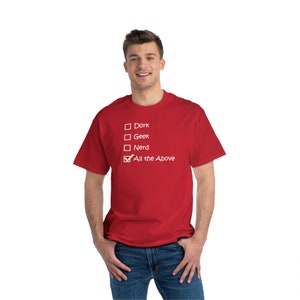Dork? Geek? Nerd? Short-Sleeve T-Shirt