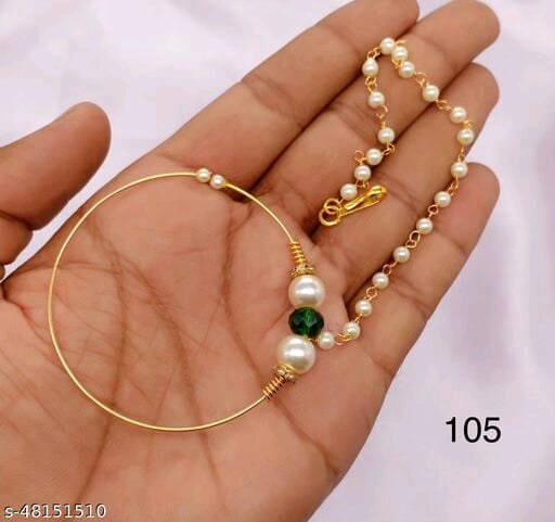 Bridal gold 2024 nath designs price