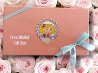 Candy Candy Personalized PU Leather Wallet & 15oz Ceramic Mug Gift Set – Cute Anime Girl Design, Custom Name Gift for Fans.