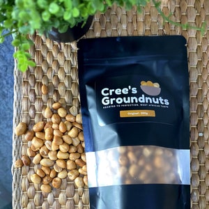 Roasted Groundnuts, Peanuts - Made To Order - Fresh, Crunchy, Tasty, Smokey, West African Style, Taste