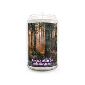 Soy Scented Candle, Lightlark Book Series, Isla Crown, Wildling, Book Lovers, Fantasy Lovers, Bookish Gifts, 13 75oz