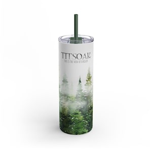 Tumbler, Twilight Book Series, &#39;This is the Skin of a Killer&#39; - Bella Swann, Bookish Gifts, Maars Maker, Skinny Matte Tumbler, 20oz