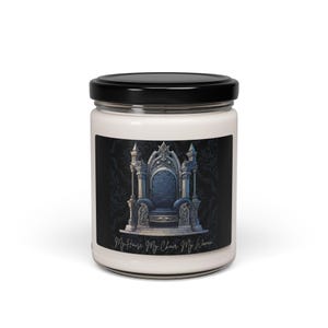Soy Candle, Fourth Wing Book Series, Iron Flame, My House My Chair My Woman, Xaden Riorson, Violet Sorrengail, Bookish Merch, Fantasy Book