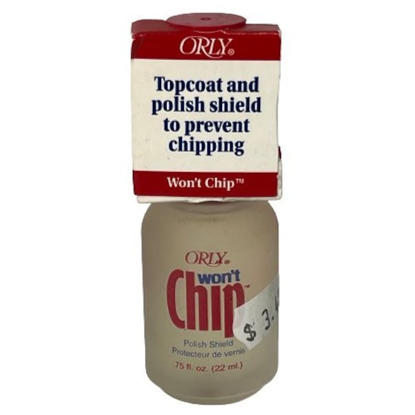 Orly Won’t Chip Vintage New Old Stock Top Coat