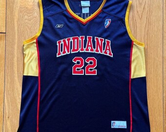 Stephanie WHITE, Indiana Fever 2000-2004, Reebok, Road WNBA Jersey Dames L (groot)