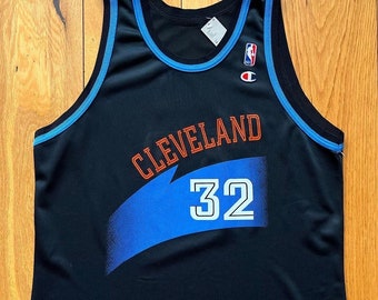Tyrone HILL, Cleveland Cavaliers, 1994-1997, champion des États-Unis, maillot NBA Road Jersey 48 (très grand)