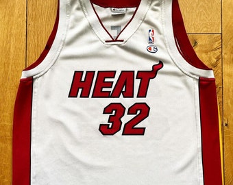 Shaquille O’NEAL, Miami Heat, Champion NBA Basketball Jersey XL (Extra Large)