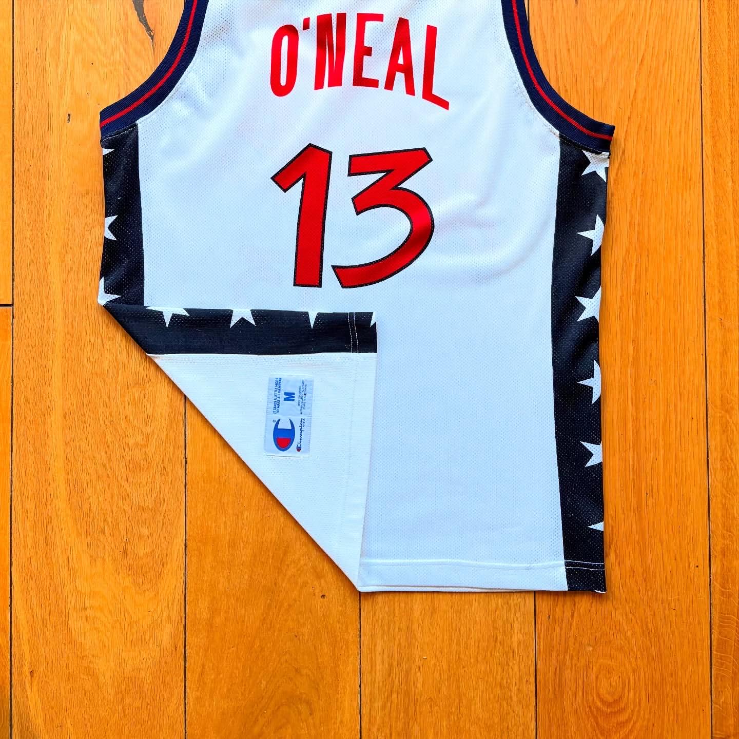 Vintage Shaquille O'neal Team USA Jersey, 1996 Olympics, Champion