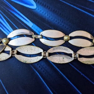 Damen Vintage Kostüm Gold Halskette
