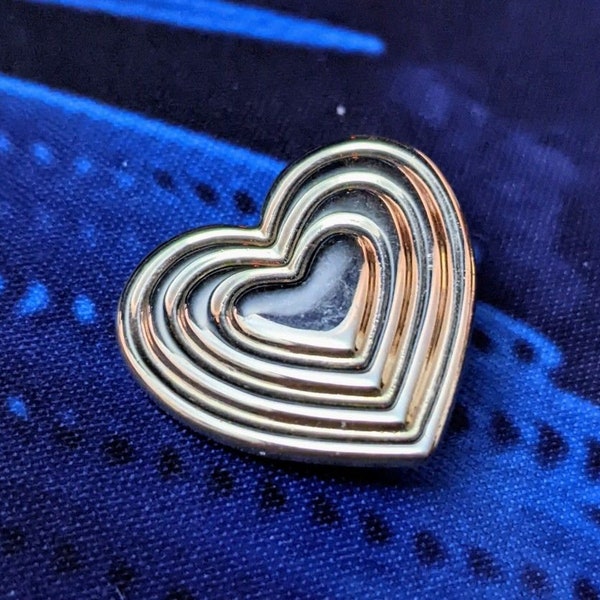 Variety club gold heart pin/brooch