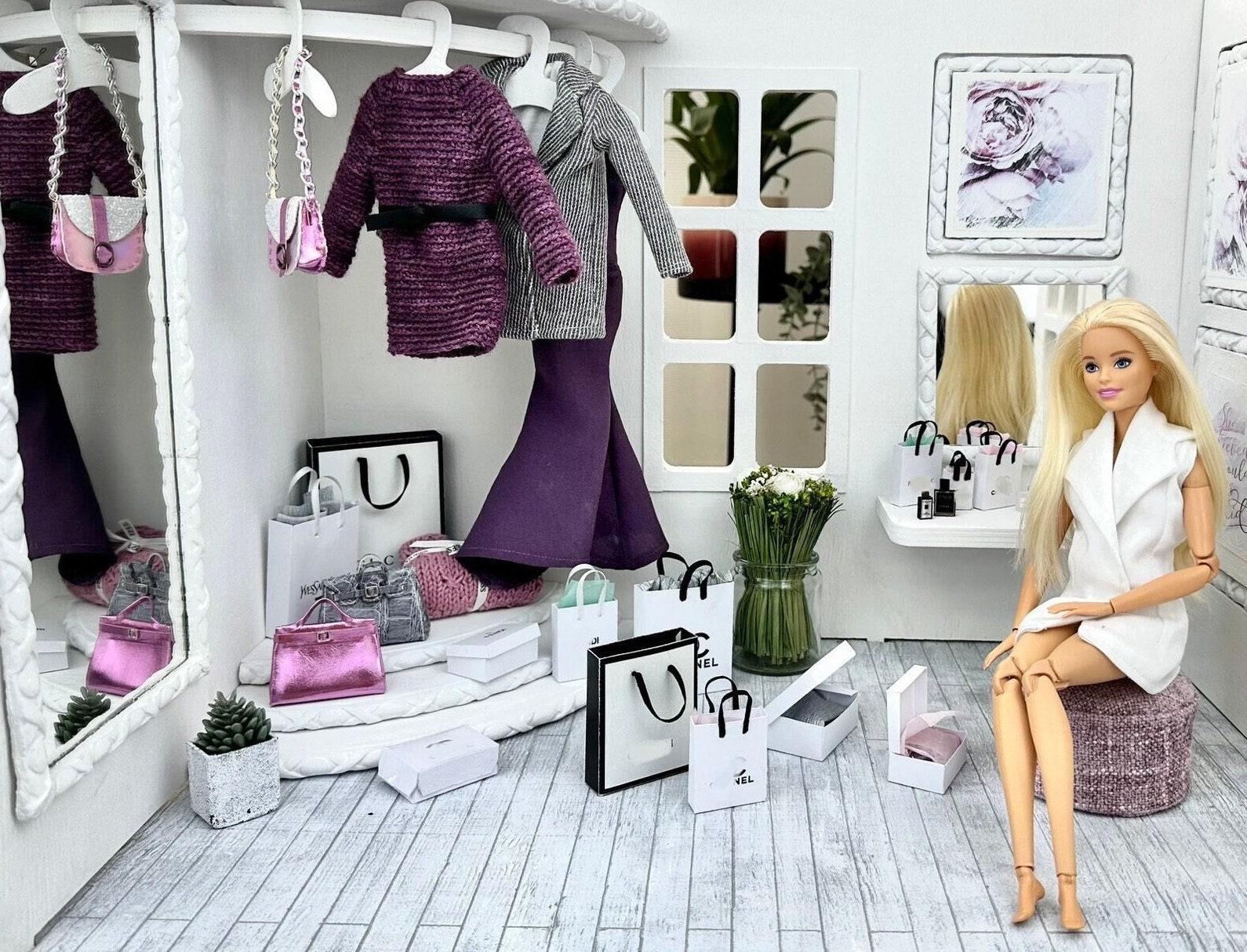 Barbie Louis Vuitton Etsy