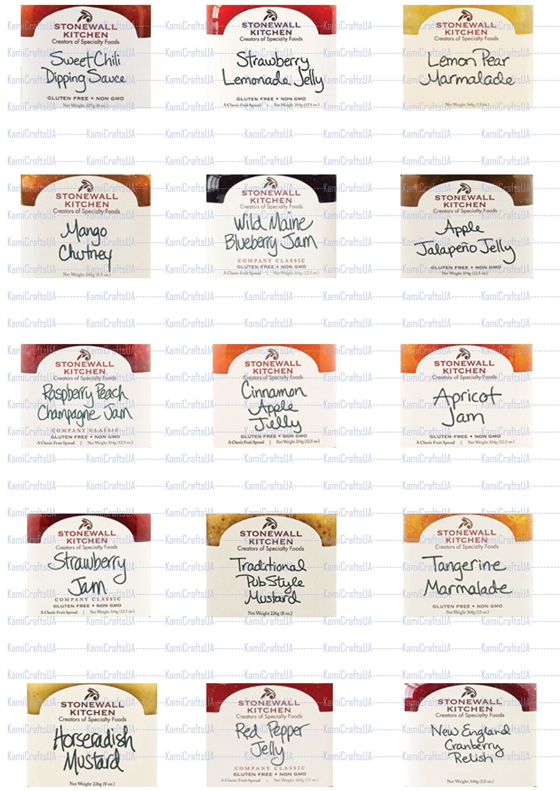 Printable Miniature Food Packaging for Miniature Dollhouse 1:6 Scale ...