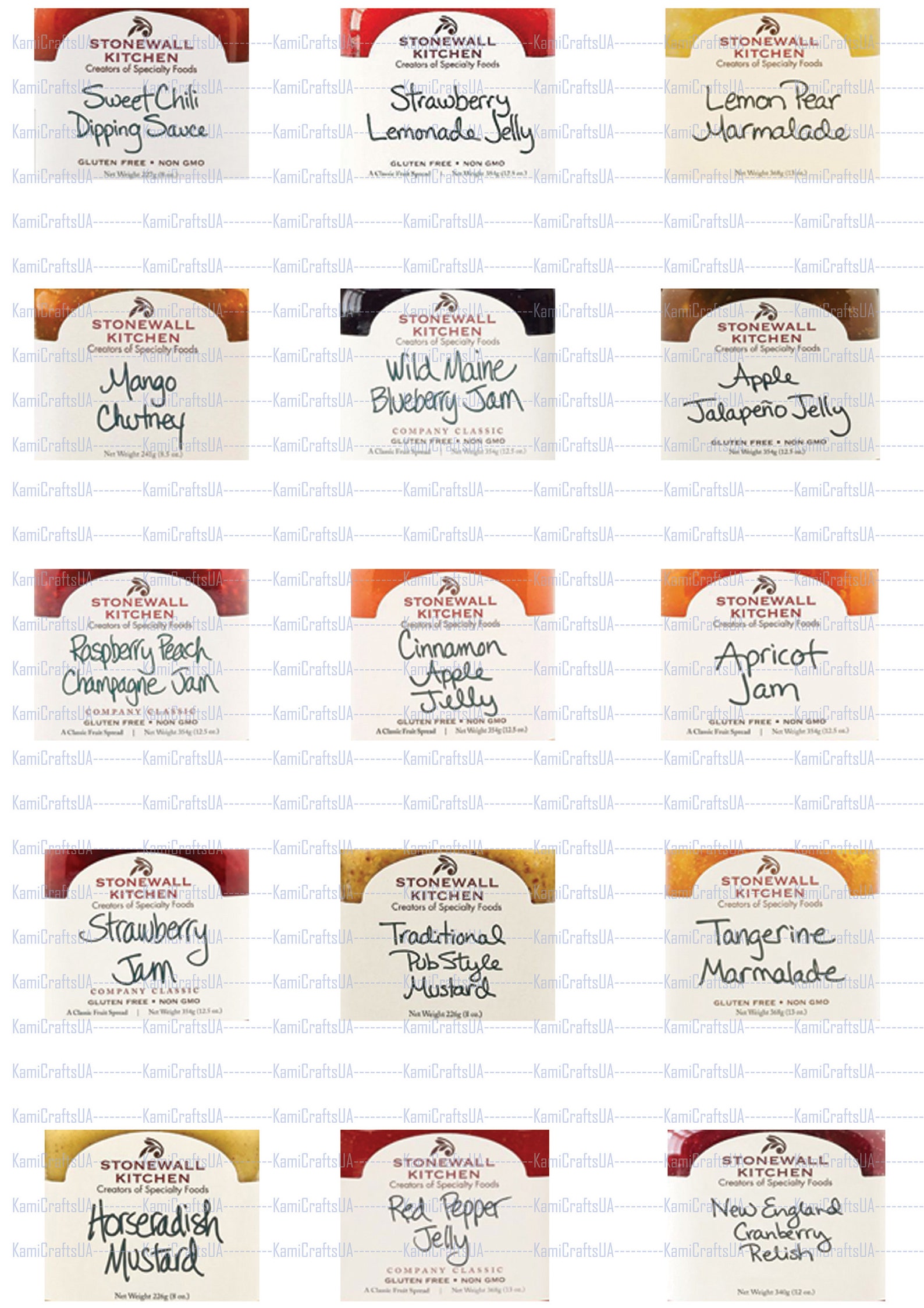 Printable Miniature Food Packaging for Miniature Dollhouse 1:6 Scale ...