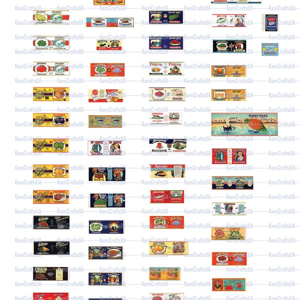 Canned Food - Etsy