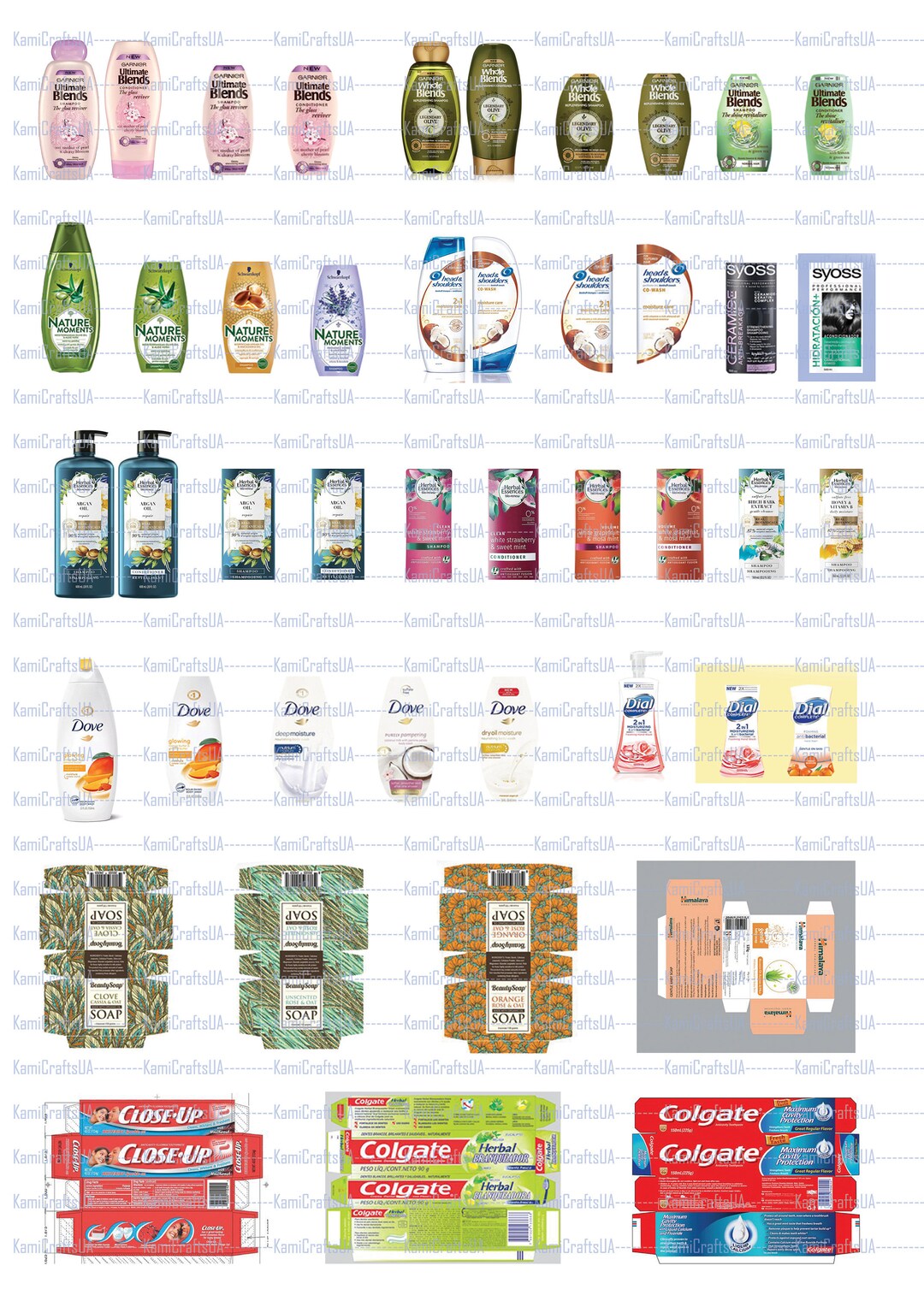 Printable Miniatures for Miniature Laundry Room 1:6 Scale | Miniature ...