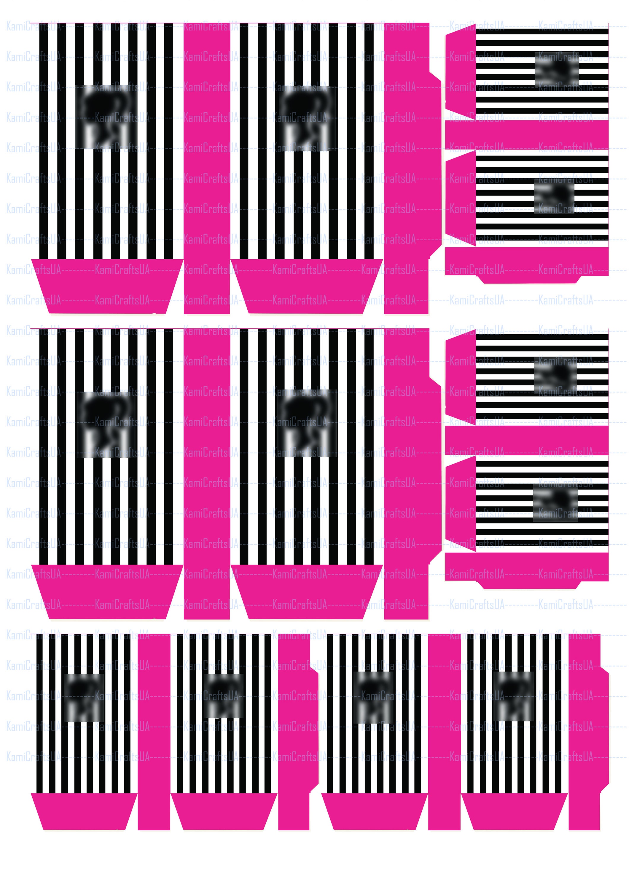 Printable Miniature Brand Boxes for Miniature Dollhouse 1:6 Scale ...