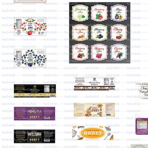 170 Printable Miniature Canned Food and Sauces for Miniature Dollhouse ...
