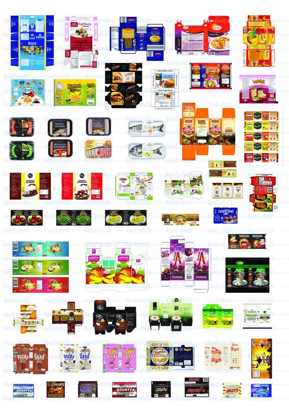 70 Printable Food Packaging Miniature Dollhouse 1:12 Scale Etsy UK 70 Printable Food Packaging Miniature Dollhouse 1:12 Scale Etsy UK