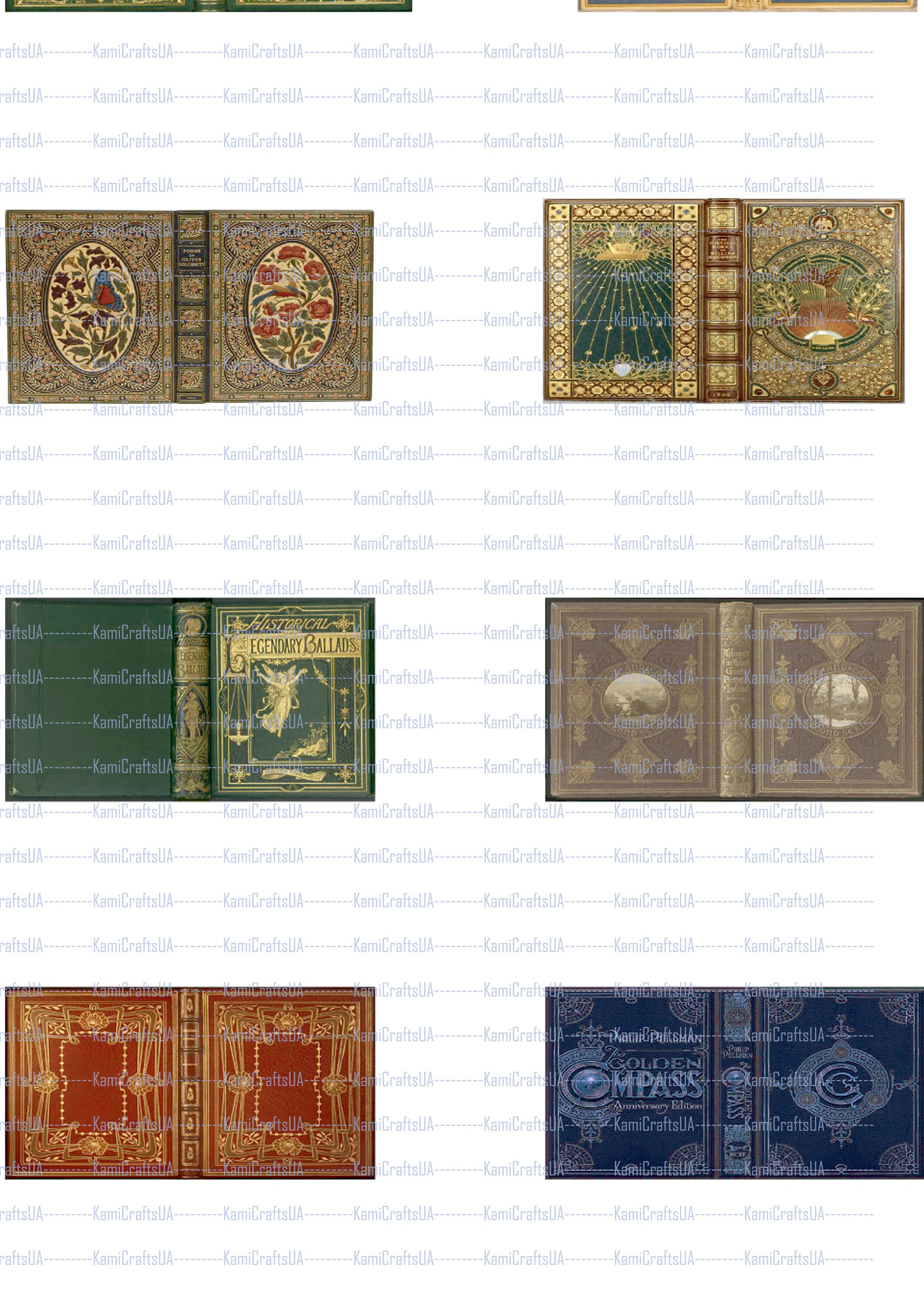 Printable Miniature Books for Miniature Dollhouse 1:12 Scale DIY ...