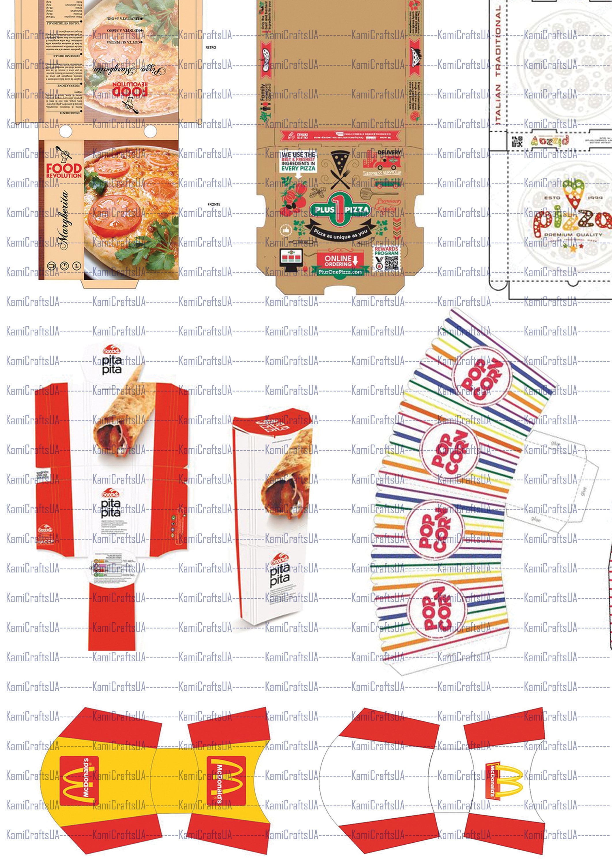 Mini Printable Food Mini Printable Food
