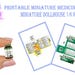 27 Printable Miniature Medicines for Dollhouse 1:6 Scale. Miniature ...