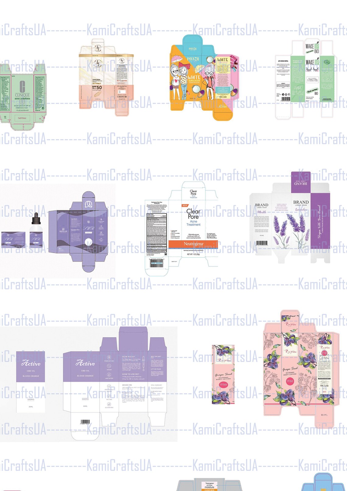 Printable Miniature Cosmetics and Perfume for Miniature - Etsy