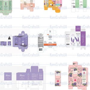 Printable Miniature Cosmetics and Perfume for Miniature Dollhouse 1:12 ...