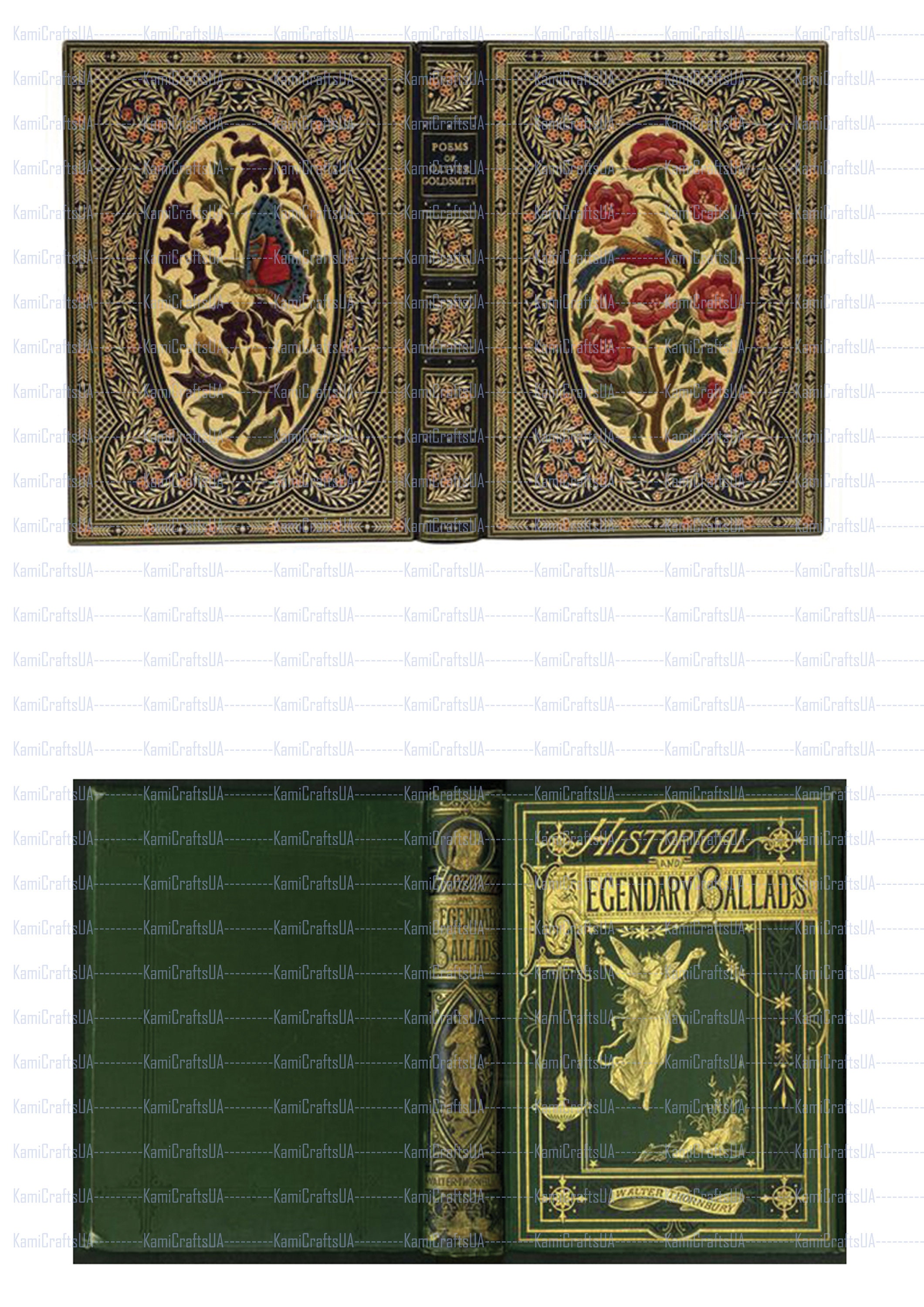 Printable Miniature Books for Miniature Dollhouse 1:6 Scale. DIY ...