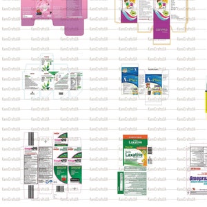 55 Printable Miniature Medicines for Dollhouse 1:12 Scale | Miniature ...
