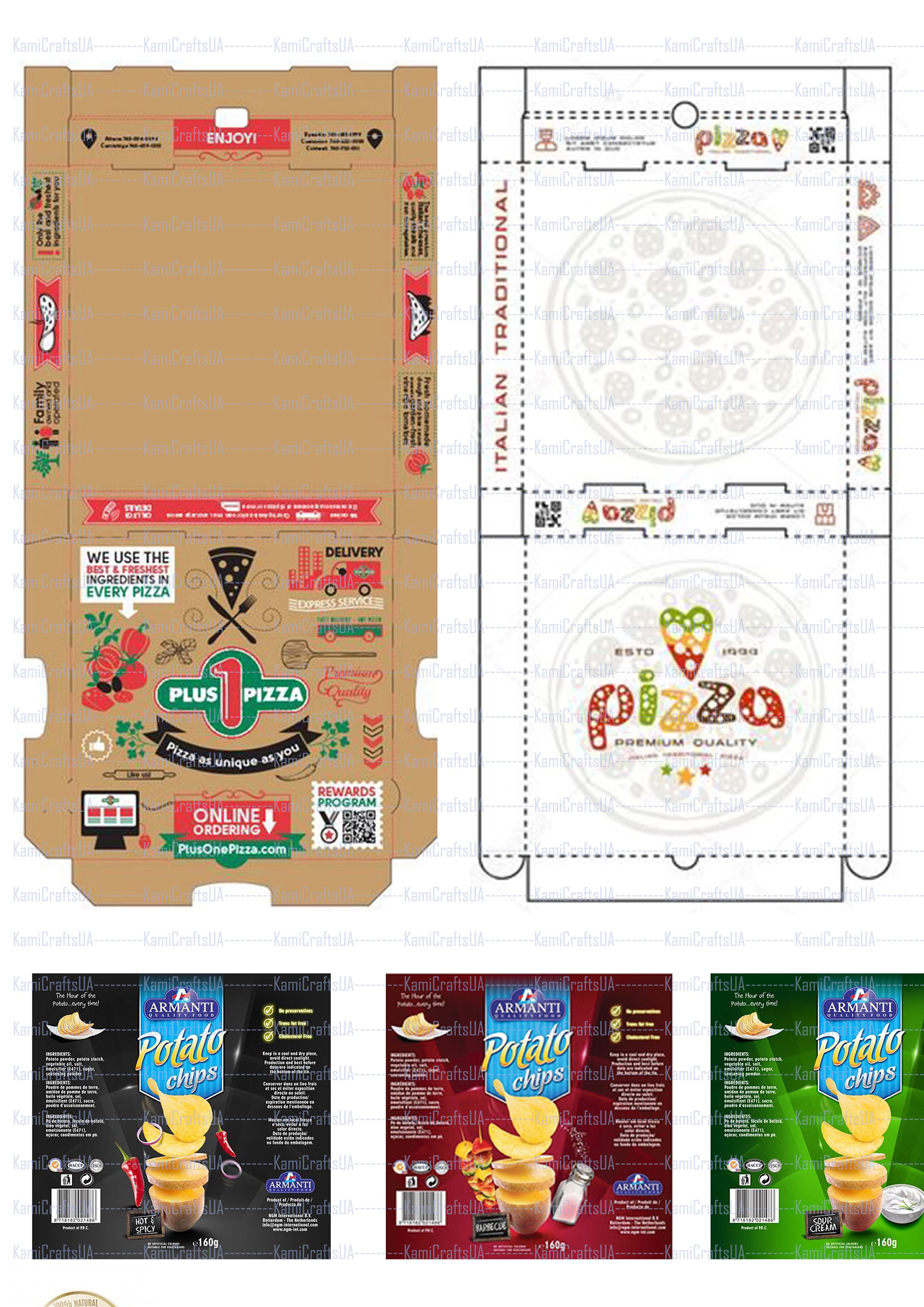Printable Food Packaging For Miniature Dollhouse 1:6 Scale | atelier ...