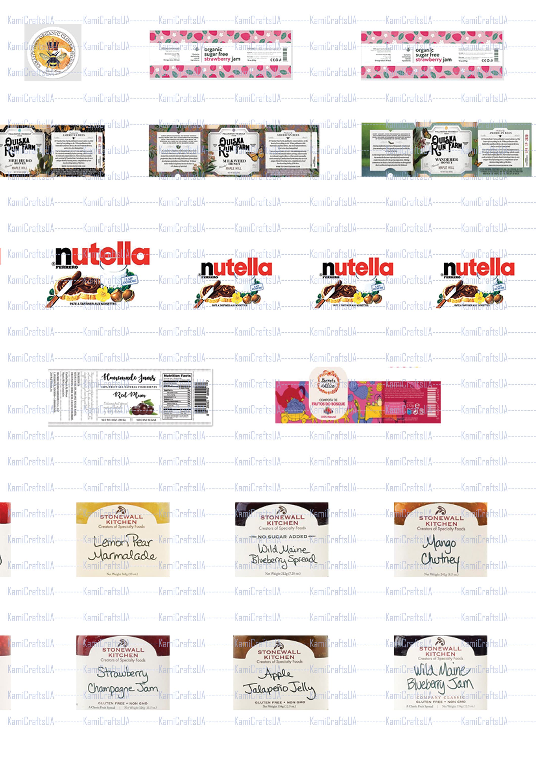 170 Printable Miniature Canned Food and Sauces for Miniature - Etsy UK