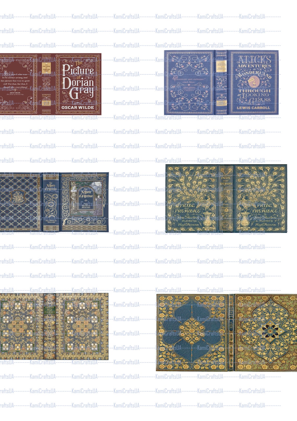 Printable Miniature Books for Miniature Dollhouse 1:12 Scale - Etsy