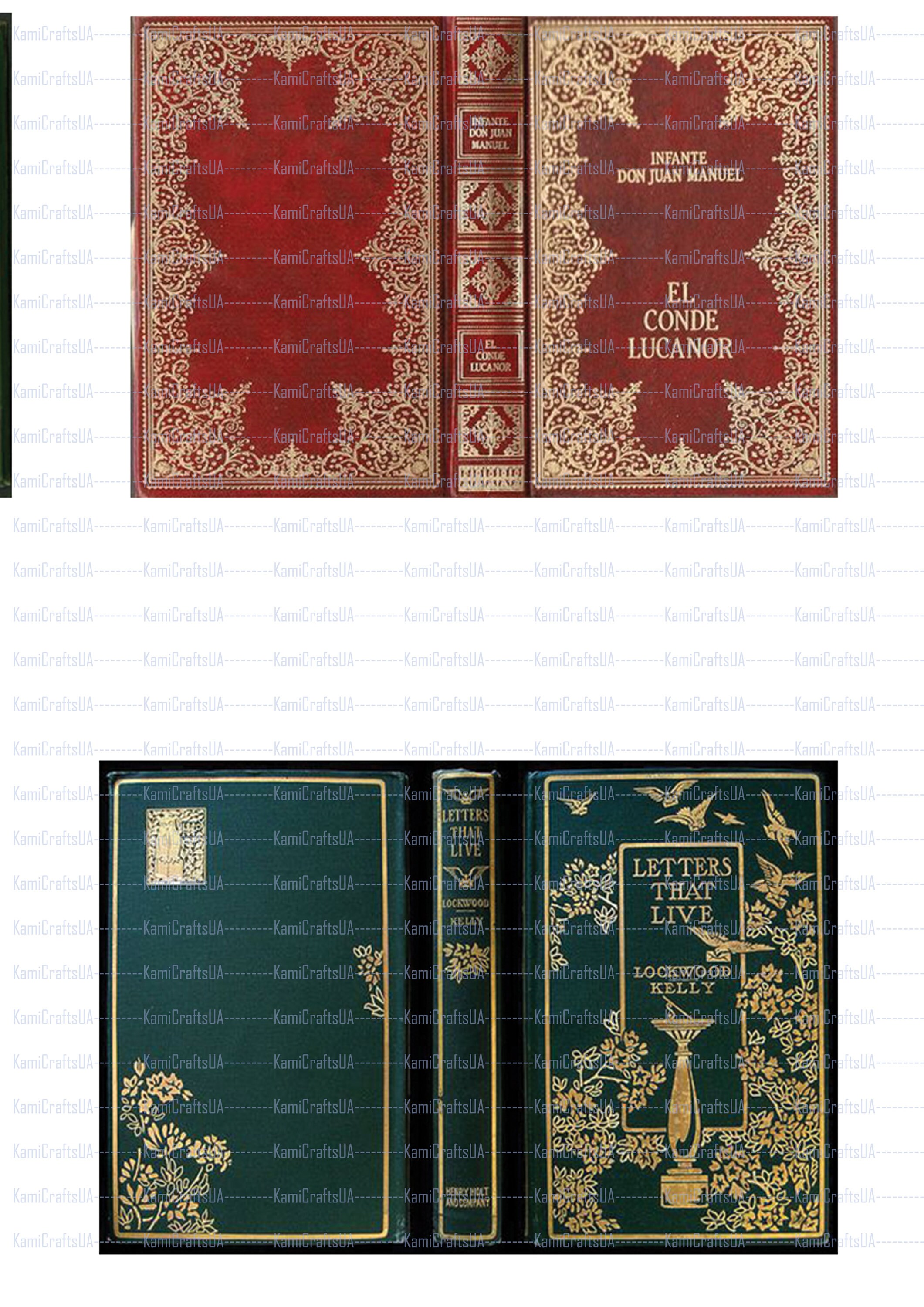 Printable Miniature Books for Miniature Dollhouse 1:6 Scale. DIY Miniature Vintage Books for ...