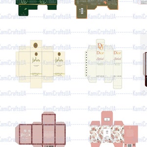 Printable Miniature Cosmetics and Perfume for Miniature Dollhouse 1:12 ...